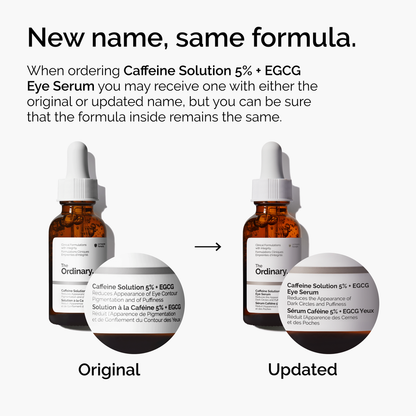 Caffeine&nbsp;Solution 5% + EGCG Eye Serum - US 5558