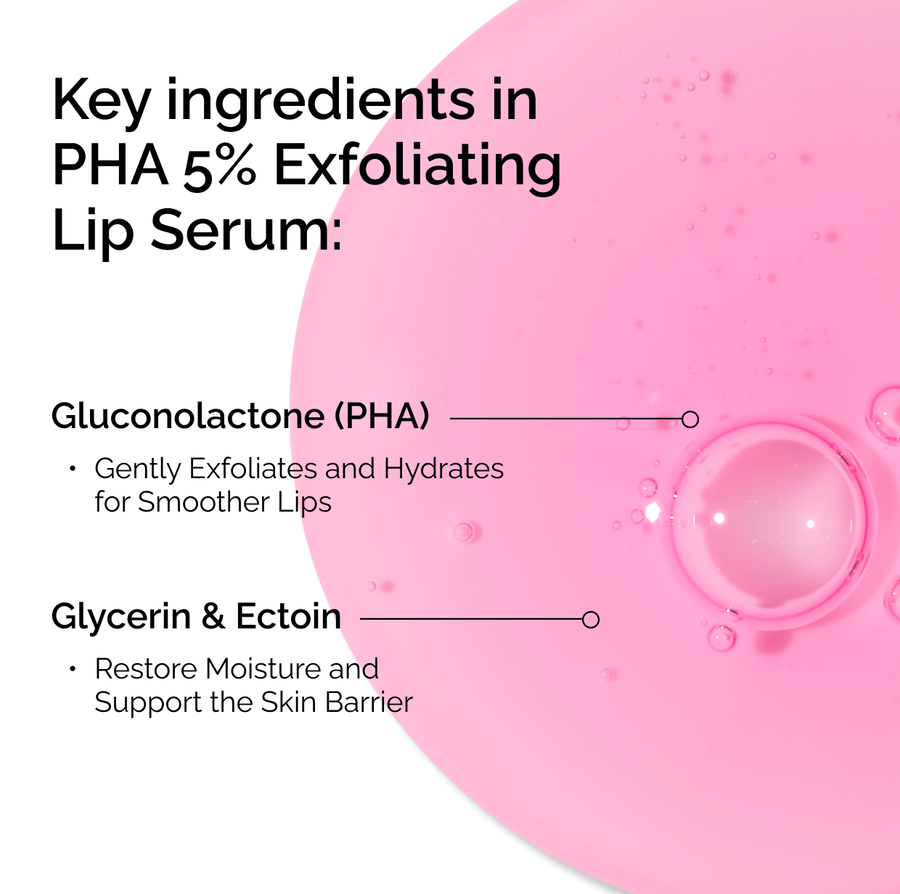 PHA 5% Exfoliating Lip Serum - US 8328