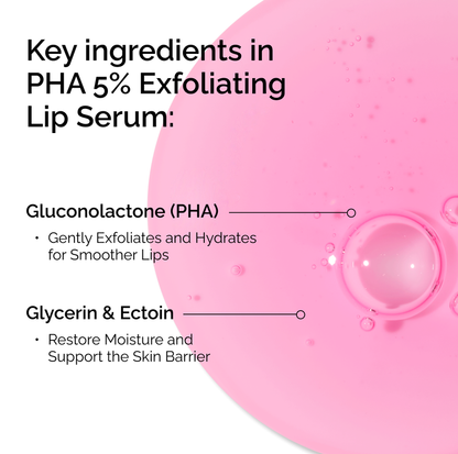 PHA 5% Exfoliating Lip Serum - US 8328